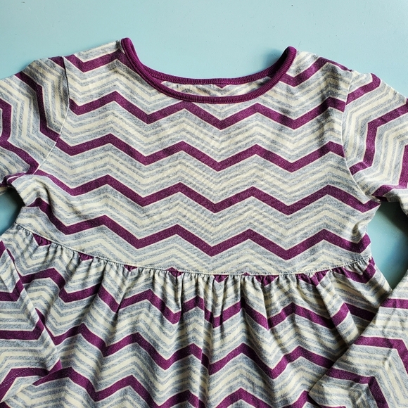 Lands' End Little Girls Zigzag Play Dress - Picture 7 of 7